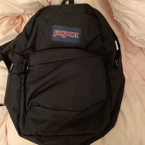 Black jansport backpack